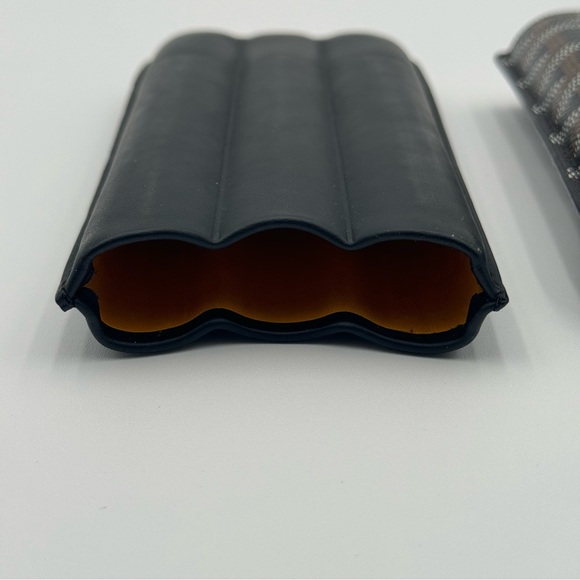 (SOLD) GOYARD Goyardine Churchill 3 Cigar Case Black - Picture 9 of 13